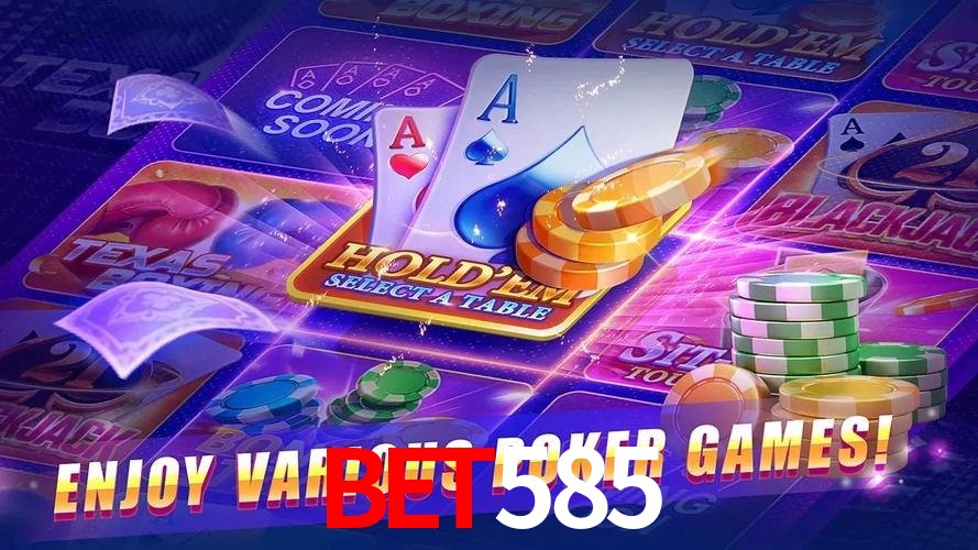 Interface do App bet585